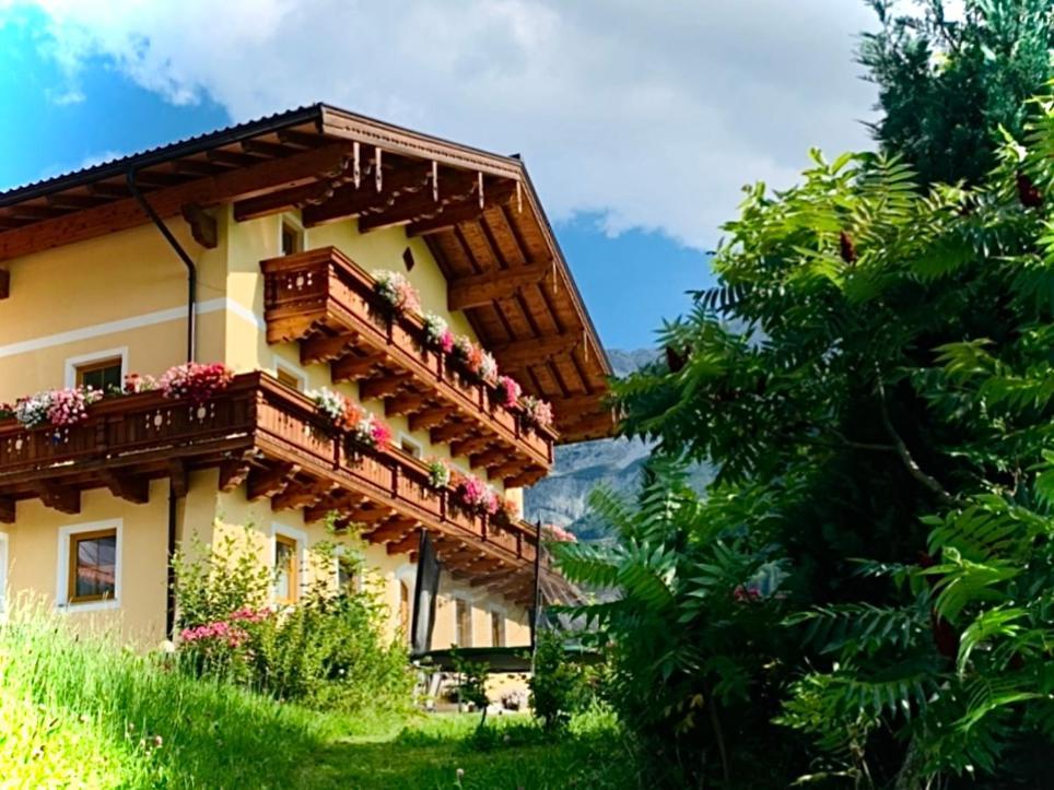 Alpen Appartements Oberlehengut ヴェルフェンヴェンク エクステリア 写真